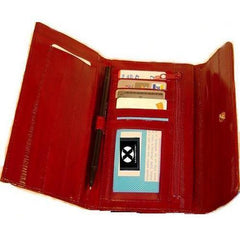 EEL Skin Checkbook Wallet EEL Skin Checkbook Wallet