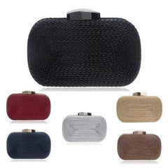 Roped In Clutch With Nautical Motif Roped In Clutch With Nautical Motif