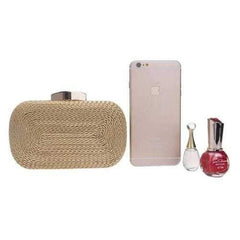 Roped In Clutch With Nautical Motif Roped In Clutch With Nautical Motif