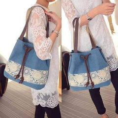 Lace Love Canvas Bag Lace Love Canvas Bag