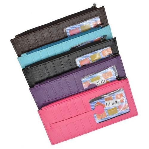 Slim Skinny Leather Wallet