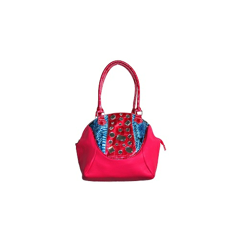 Pink Rhinestone Bowler