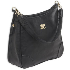 Hobo Style Purse with Holster Black/Black