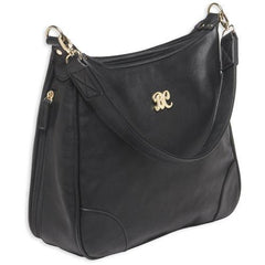 Hobo Style Purse with Holster Black/Black