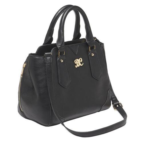 Satchel Style Purse with Holster Black/Black