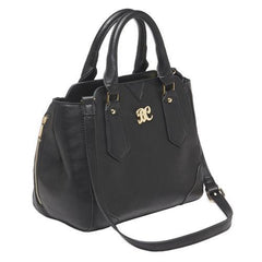 Satchel Style Purse with Holster Black/Black