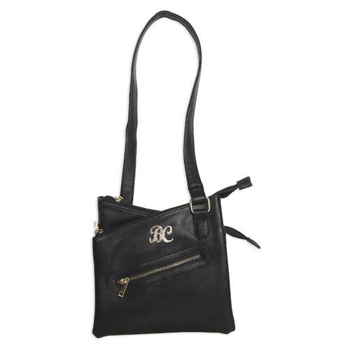 Cross Body Style Purse with Holster, Black