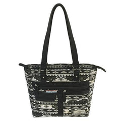 VISM Concealed Carry Printed Tote Black