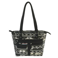 VISM Concealed Carry Printed Tote Black
