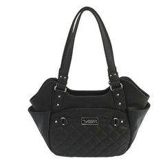 Concealed Carry Quilted Hobo Black, Large