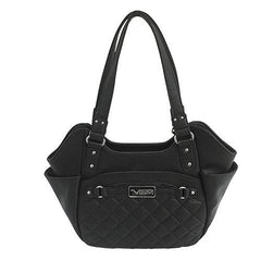 Concealed Carry Quilted Hobo Black, Large