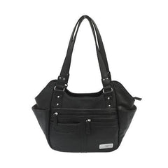 VISM Concealed Carry Hobo Bag Black, Large