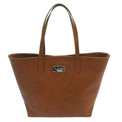 VISM Concealed Carry Tote Bag Brown