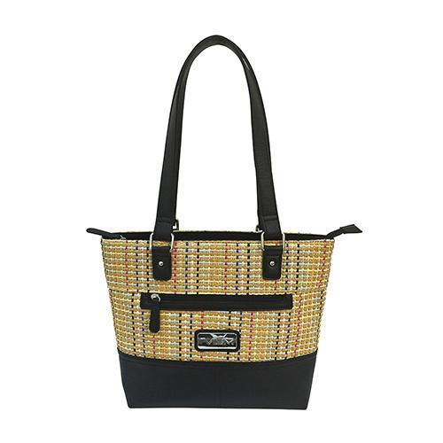 VISM Concealed Carry Woven Tote Black