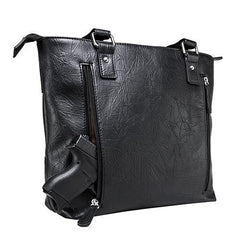 VISM Concealed Carry Tote Bag Black