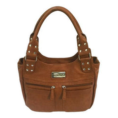 VISM Concealed Carry Hobo Bag Brown