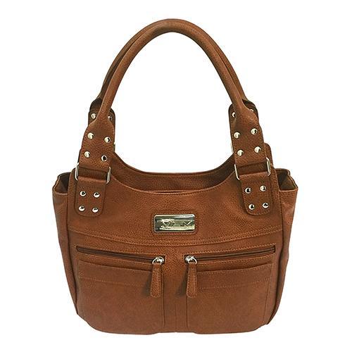 VISM Concealed Carry Hobo Bag Brown