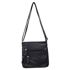 Messenger Crossbody Bag Small, Black
