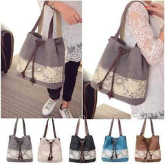 Lace Love Canvas Bag