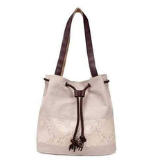 Lace Love Canvas Bag