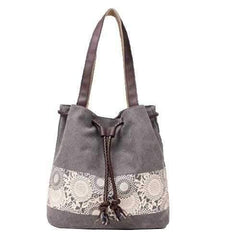 Lace Love Canvas Bag