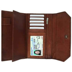 Thin And Classic Genuine Leather Women's Wallet