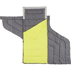Coleman Adjustable Comfort 84x36 In Sleeping Bg Gry/Lime/Tan
