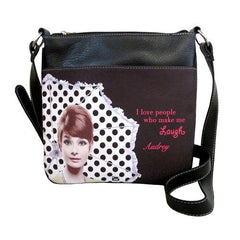 Licensed Audrey Happiness Messenger Bag