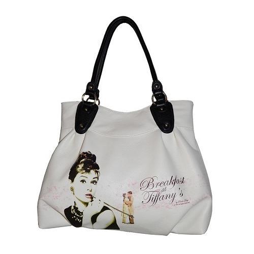 White Licensed Breakfast at Tiffany Handbag