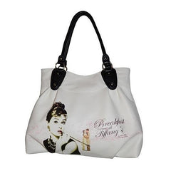 White Licensed Breakfast at Tiffany Handbag