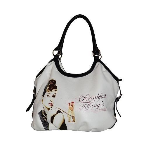White Licensed Breakfast at Tiffany Shoulder Bag