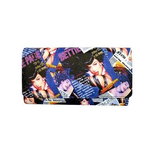 Bettie Page Collage Wallet