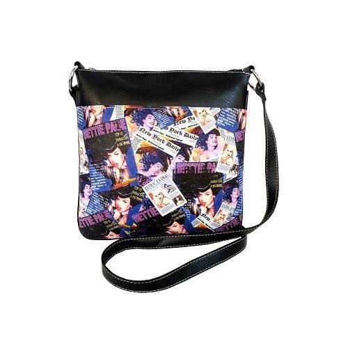 Bettie Page Collage Messenger Bag