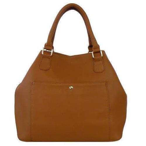 Fashion Solid Color Top Handle  Bag