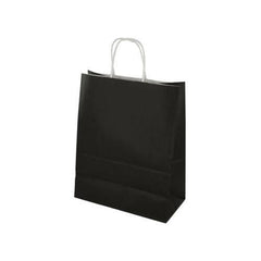 Large Solid Black Gift Bag ( Case of 72 )