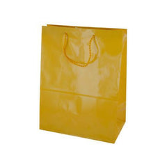 Large Solid Yellow Gift Bag ( Case of 108 )