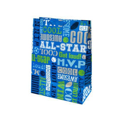 Boys Sports Words Mega Gift Bag ( Case of 48 )