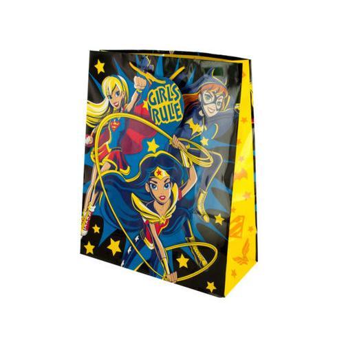 Large DC Super Hero Girls Gift Bag ( Case of 72 )