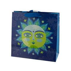 Decorative Sun Large Square Gift Bag ( Case of 40 )