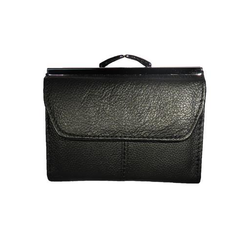 Leather Clutch - Snap Closure - Full Hide Leather Wallet