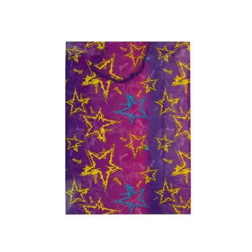 Large Electric Stars Gift Bag ( Case of 90 )