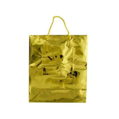 Medium Shiny Gold Gift Bag ( Case of 60 )