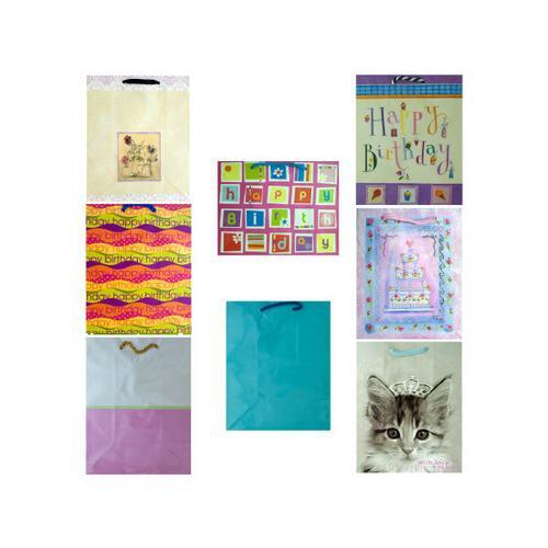 Medium Gift Bags Set ( Case of 72 )