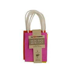 Fashion Colors Micro Gift Bags ( Case of 36 )