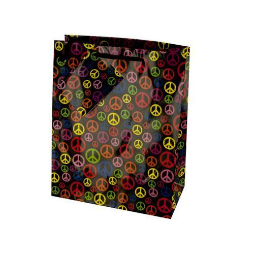 Peace Sign Gift Bag ( Case of 48 )