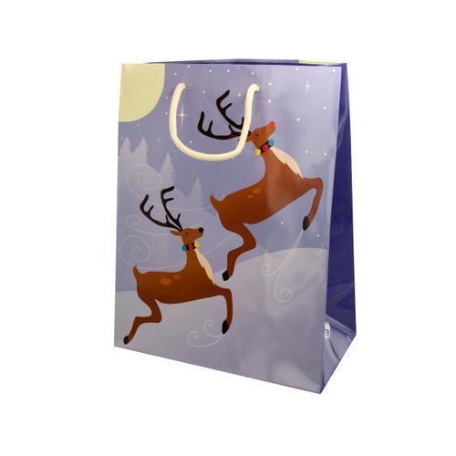 125x95 giftbag reindeer ( Case of 20 )