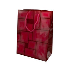 Red Decorative Gift Bag ( Case of 25 )
