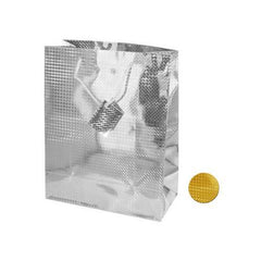 Large Gold & Silver Holographic Gift Bag ( Case of 96 )