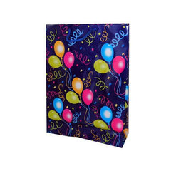 bday xl gift bag 1226blue ( Case of 96 )