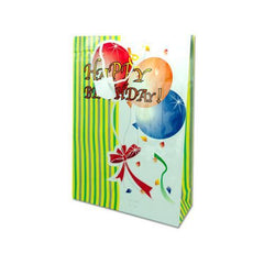 bday xl gift bag 1346wht ( Case of 24 )
